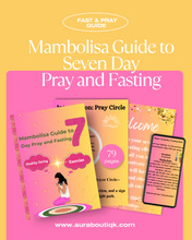 Load image into Gallery viewer, Mambolisa Guide to 7 day prayer and fasting - Aura Boutiqk