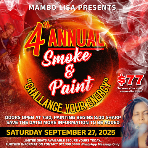Haus of Ginen llc  presents smoke&paint - Aura Boutiqk
