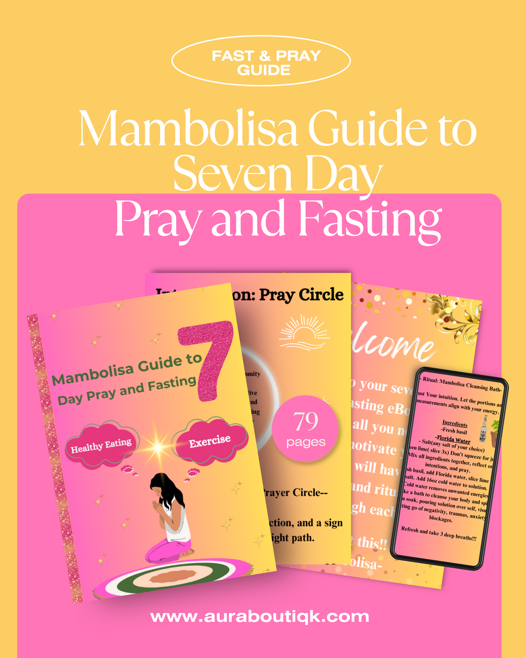 Mambolisa Guide to 7 day prayer and fasting - Aura Boutiqk