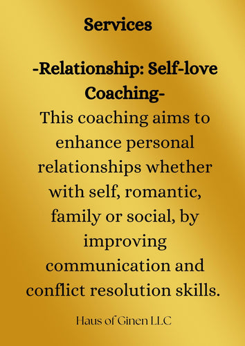 Relationship: Self-Love Coaching - Aura Boutiqk