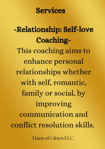 Relationship: Self-Love Coaching - Aura Boutiqk