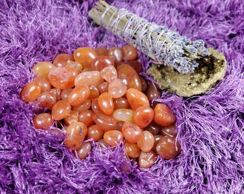 Carnelian Healing Crystals (CHARGED) - Aura Boutiqk